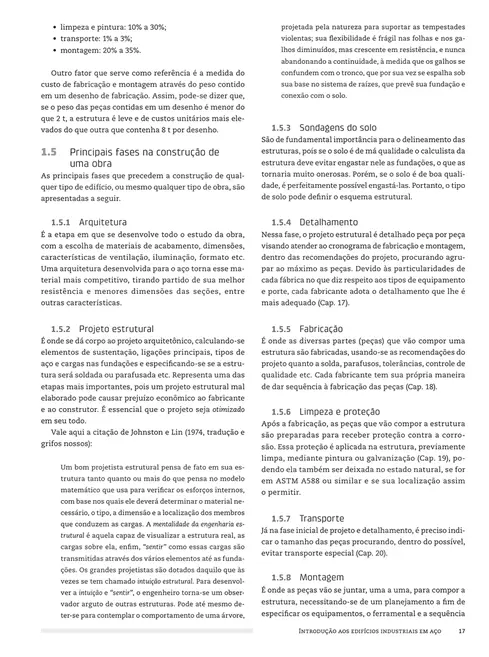 Edifícios industriais em aço: projeto e cálculo