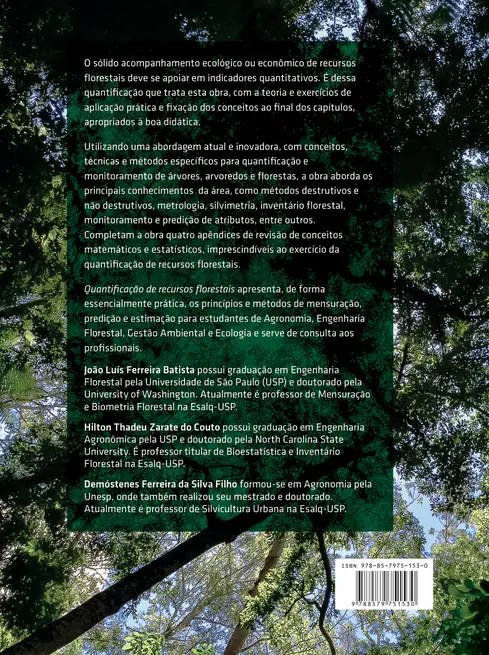 Quantificação de recursos florestais