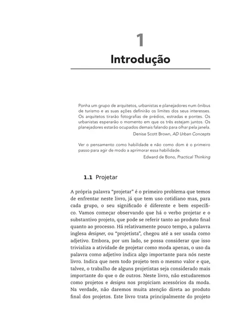 Como arquitetos e designers pensam