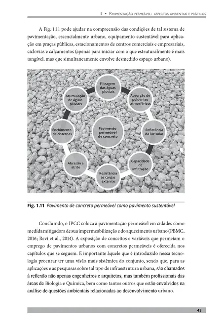 Pavimentos de concreto permeáveis