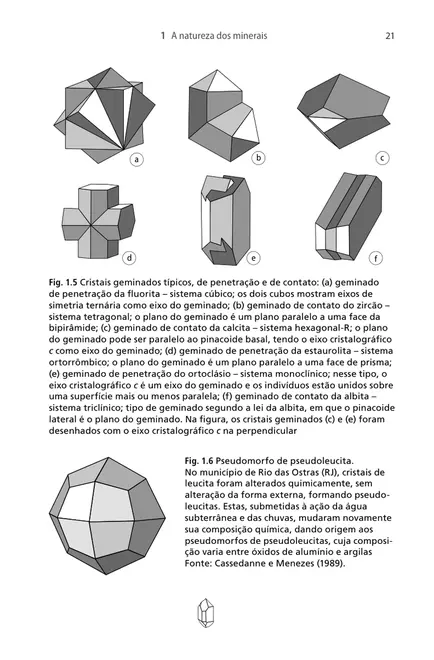 Minerais comuns e de importância econômica