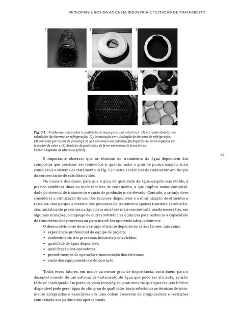 Água na indústria: uso racional e reúso