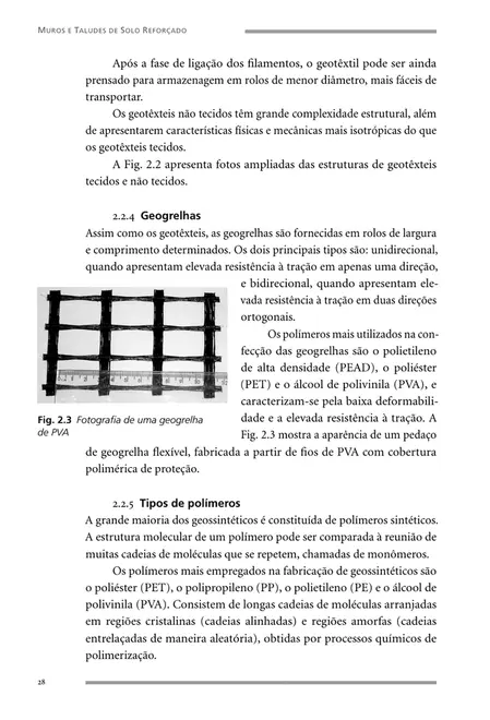 MUROS E TALUDES DE SOLO REFORCADO