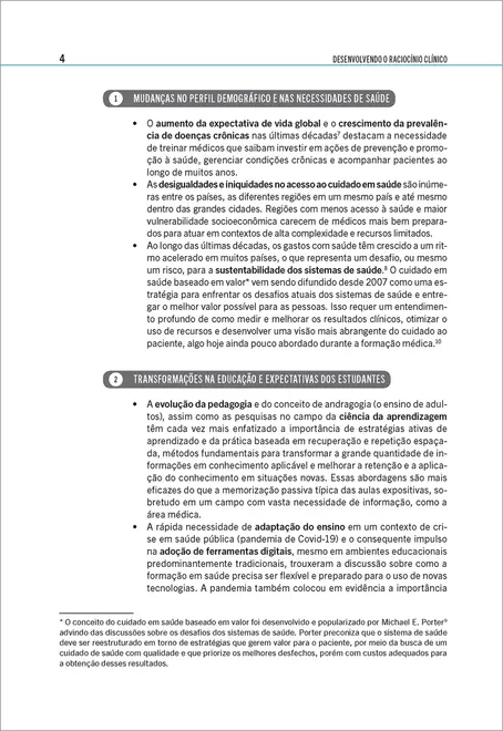 Desenvolvendo o Raciocínio Clínico