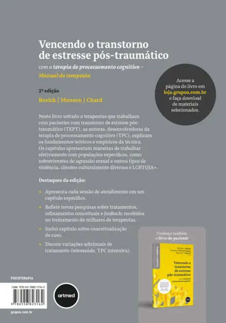 Vencendo o Transtorno de Estresse Pós-traumático com a Terapia de Processamento Cognitivo