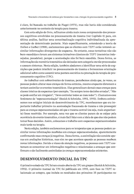 Vencendo o Transtorno de Estresse Pós-traumático com a Terapia de Processamento Cognitivo