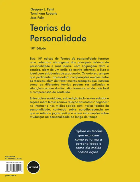 Teorias da Personalidade 10.ed.