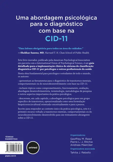 Uma Abordagem Psicológica Para o Diagnóstico com Base na CID-11