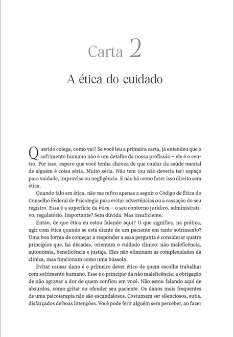 Cartas a um jovem psicólogo