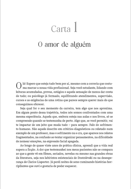 Cartas a um jovem psicólogo