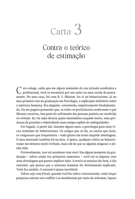 Cartas a um jovem psicólogo