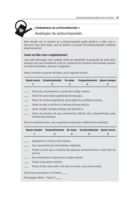 Autocompaixão para Lidar com o Burnout