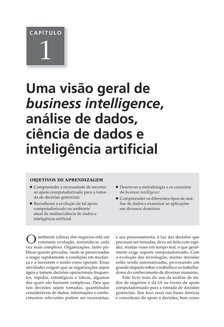 Business Intelligence, Análise de Dados, Ciência de Dados e IA - 5.ed.