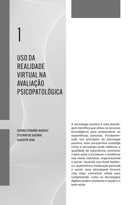 Realidade Virtual na Saúde Mental