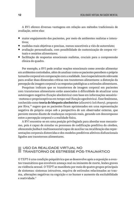 Realidade Virtual na Saúde Mental