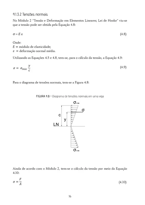 Flexão e projeto de vigas