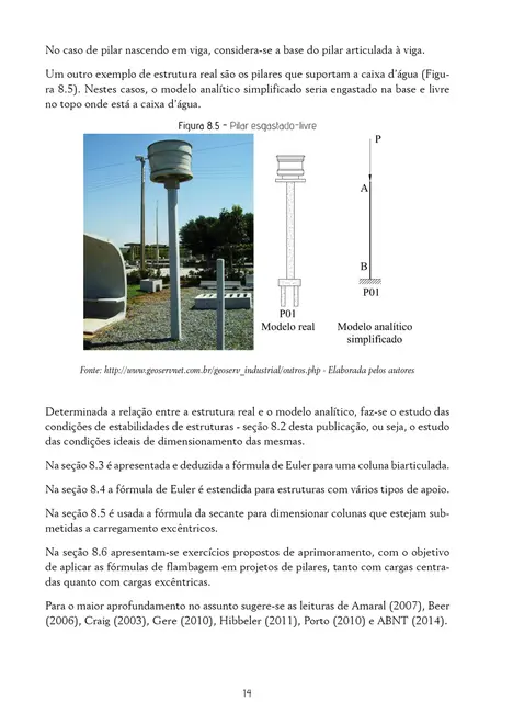 Flambagem em colunas e projeto de pilares