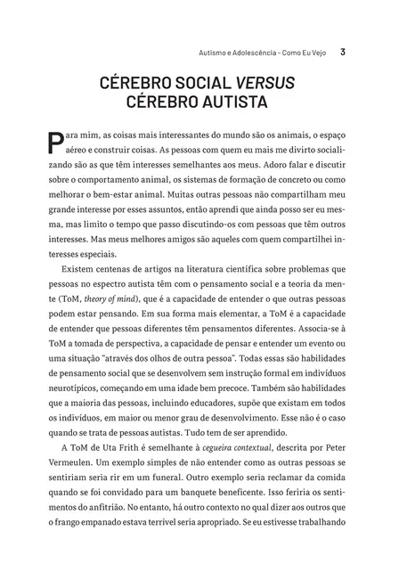 Autismo e Adolescência - Como eu vejo