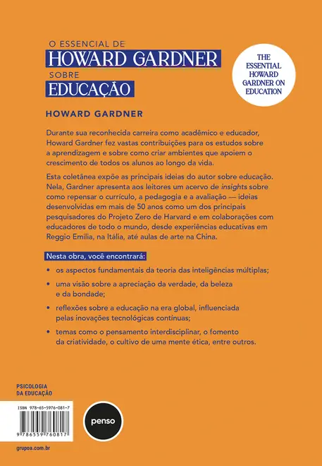 O Essencial de Howard Gardner sobre Educação