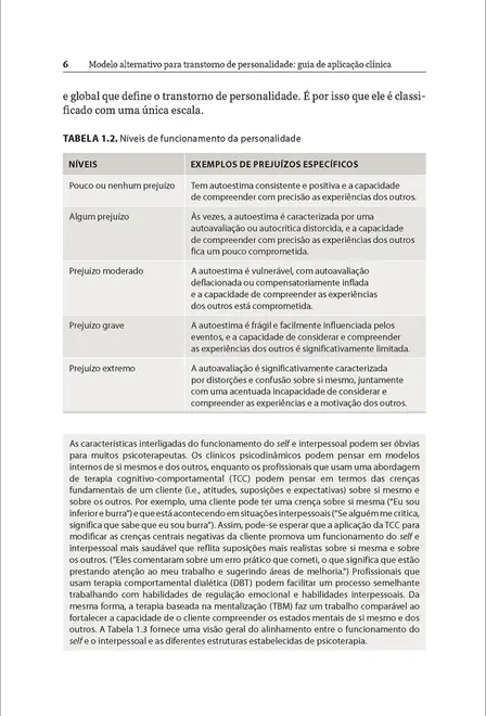 Modelo alternativo para transtornos de personalidade