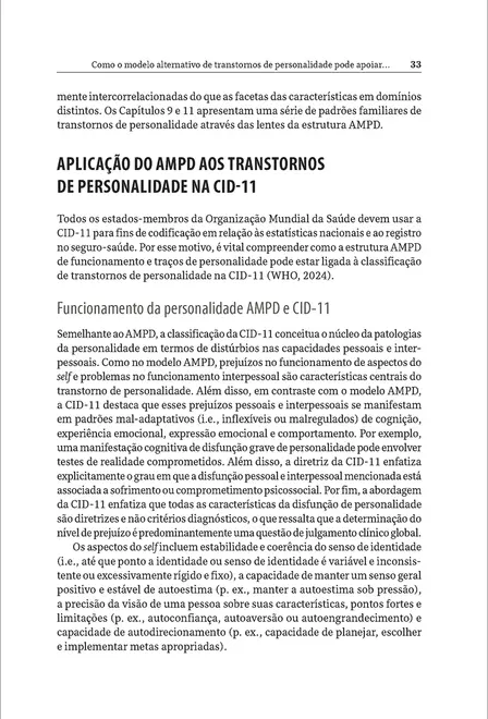 Modelo alternativo para transtornos de personalidade