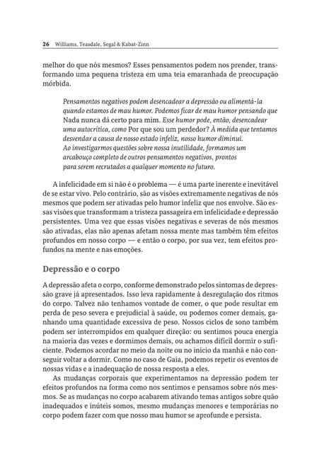 Mindfulness e Depressão 2ed.