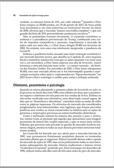 Investindo em Ações no Longo Prazo 6ed.
