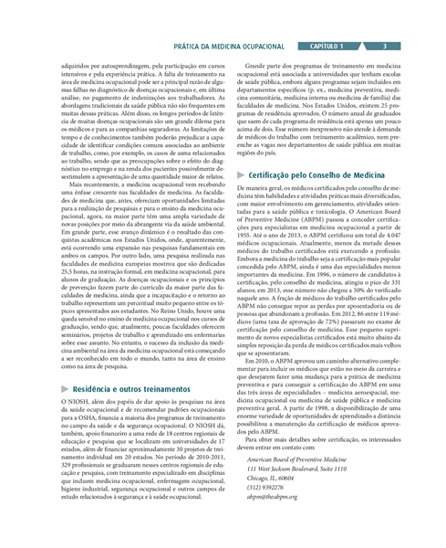 Medicina Ocupacional e Ambiental