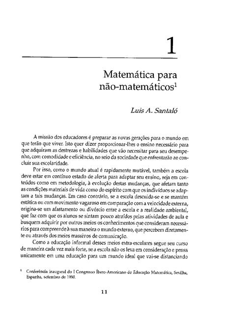 Didática da Matemática