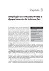 Armazenamento e Gerenciamento de Informações