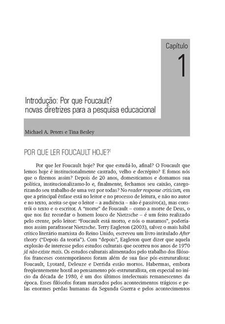 Por que Foucault?