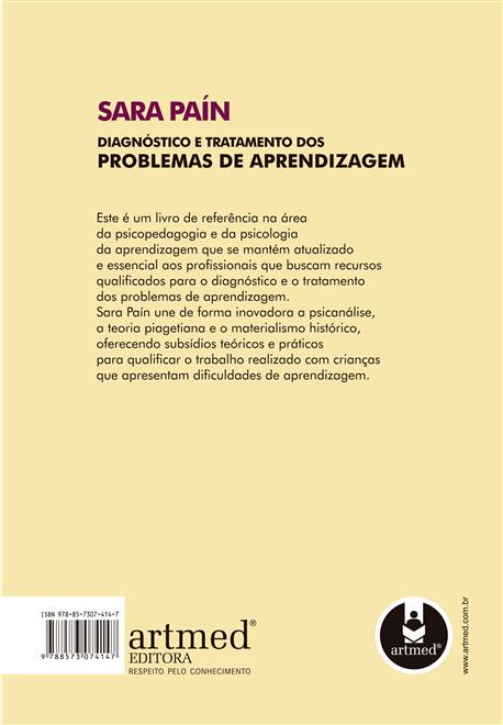 Diagnóstico e Tratamento dos Problemas de Aprendizagem