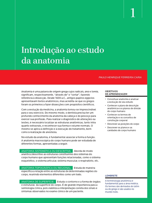 Anatomia Geral e Odontológica