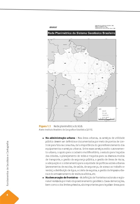 Fundamentos de Geodésia e Cartografia