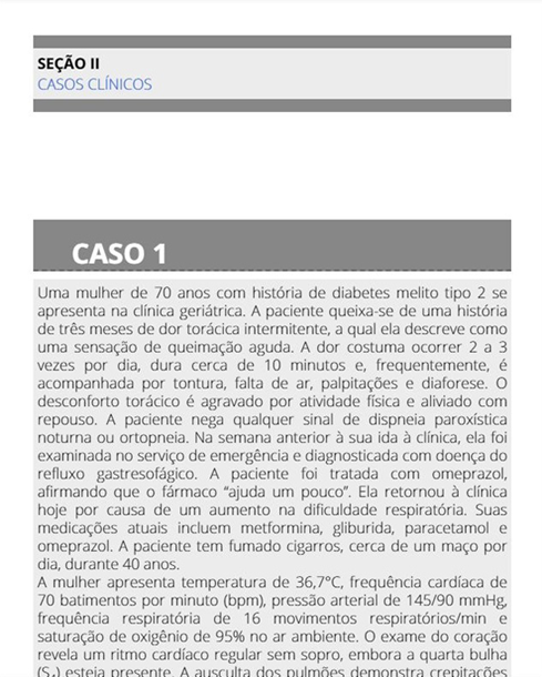 Casos Clínicos em Geriatria