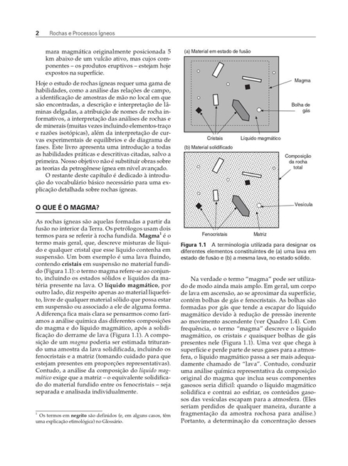 Rochas e Processos Ígneos