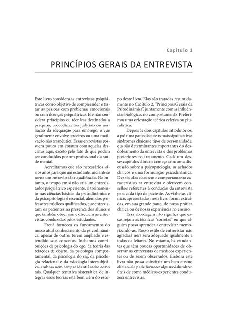 A Entrevista Psiquiátrica na Prática Clínica