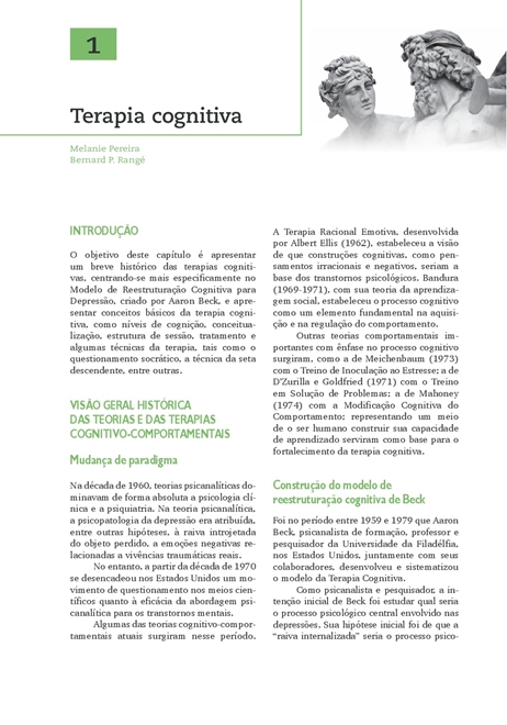 Psicoterapias Cognitivo-Comportamentais