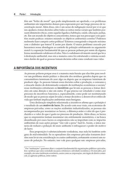 Introdução à Economia do Meio Ambiente