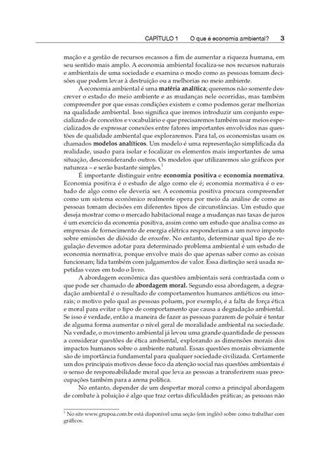 Introdução à Economia do Meio Ambiente