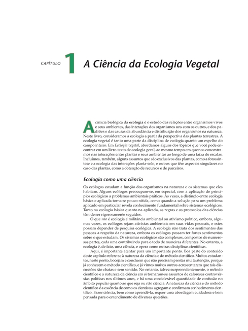 Ecologia Vegetal