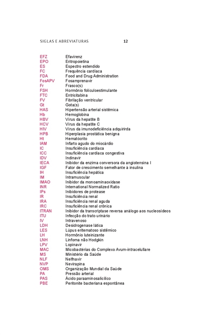 Medicamentos de A a Z