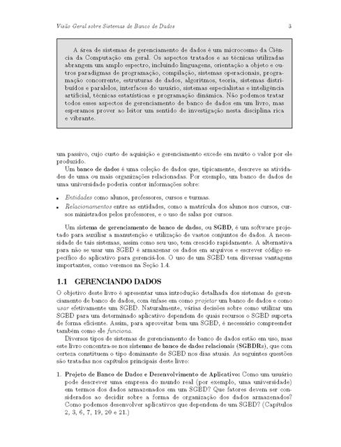 Sistemas de Gerenciamento de Bancos de Dados