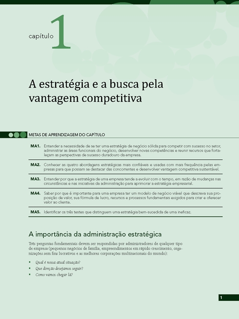 Fundamentos da Administração Estratégica