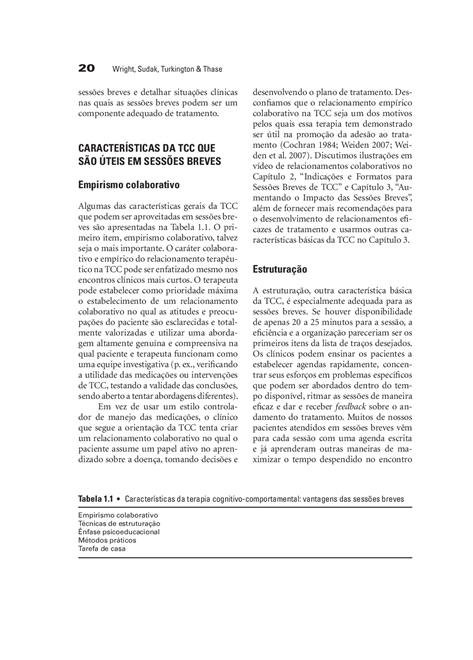 Terapia Cognitivo-Comportamental de Alto Rendimento para Sessões Breves