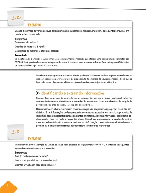 Matemática para Profissionais da Saúde