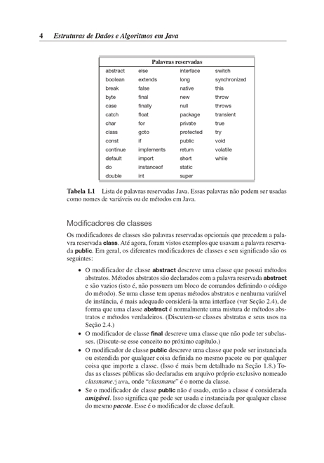 Estruturas de Dados & Algoritmos em Java