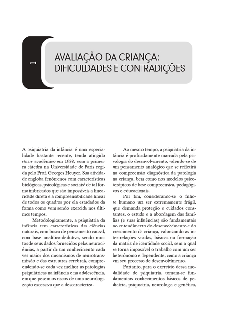 Psiquiatria da Infância e da Adolescência