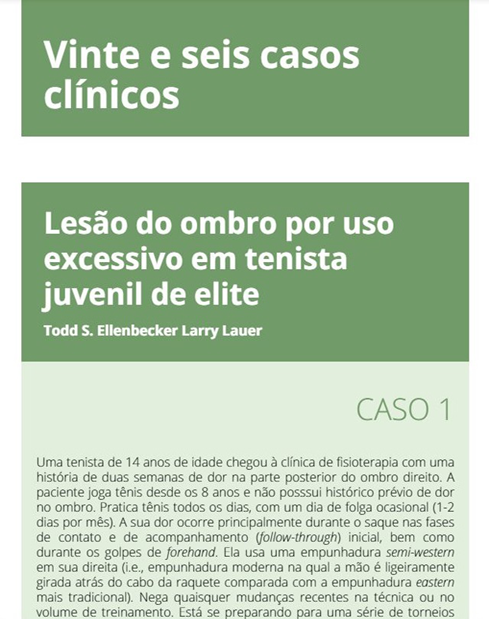 Casos Clínicos em Fisioterapia Esportiva