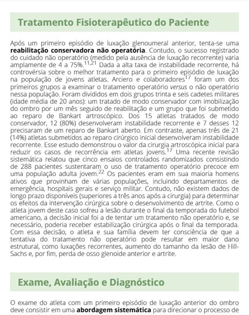 Casos Clínicos em Fisioterapia Esportiva